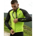 Eco Wind Jacket Fahrrad Windjacke hellgrün/schwarz