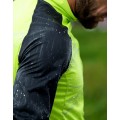 Eco Wind Jacket Fahrrad Windjacke hellgrün/schwarz