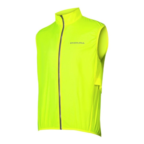 PAKAGILET Fahrrad-Windweste neongelb
