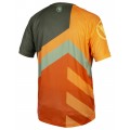 Singletrack Print Tee LTD Radtrikot kurzarm MTB/Freeride orange/olivgrün Singletrack Print Tee LTD Radtrikot kurzarm MTB/Freeride orange/olivgrün