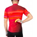 Virtual Texture Radtrikot kurzarm rot