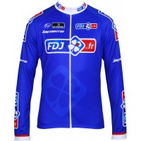 FRANCAISE DES JEUX (FDJ)-TOUR 2013 Radsport-Profi-Team-Langarmtrikot