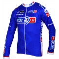 FRANCAISE DES JEUX (FDJ)-TOUR 2013 Radsport-Profi-Team-Langarmtrikot FRANCAISE DES JEUX (FDJ)-TOUR 2013 Radsport-Profi-Team-Langarmtrikot