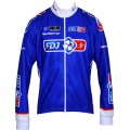 FRANCAISE DES JEUX (FDJ) 2013 Fahrrad Winterjacke-B'TWIN Radsport-Profi-Team