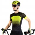 ASCENT Aero Radtrikot kurzarm grün/neongelb ASCENT Aero Radtrikot kurzarm grün/neongelb