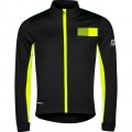 FROST Softshell Fahrradjacke schwarz/neongelb FROST Softshell Fahrradjacke schwarz/neongelb
