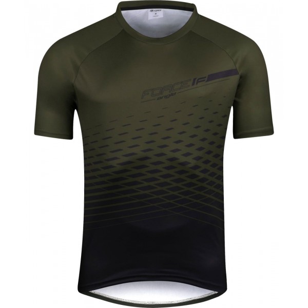 MTB ANGLE Radtrikot kurzarm grün MTB ANGLE Radtrikot kurzarm grün