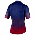 PODIUM Radtrikot kurzarm blau