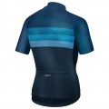 RIVAL Radsport-Set (Kurzarmtrikot+Trägerhose) blau/schwarz