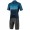 RIVAL Radsport-Set (Kurzarmtrikot+Trägerhose) blau/schwarz