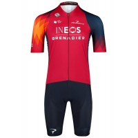 INEOS GRENADIERS 2023 Set (ICON Radtrikot+ICON Trägerhose)-Radsport-Profi-Team