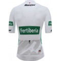 La Vuelta 2018 MAGLIA COMBINADA (weiß) Radtrikot kurzarm