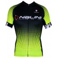 BORGO C Radtrikot kurzarm schwarz/neongelb