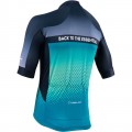 Denver Jersey Radtrikot kurzarm blau/türkis Denver Jersey Radtrikot kurzarm blau/türkis