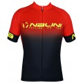 Horizon Jersey Radtrikot kurzarm schwarz/orangerot Horizon Jersey Radtrikot kurzarm schwarz/orangerot