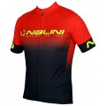 Horizon Jersey Radtrikot kurzarm schwarz/orangerot Horizon Jersey Radtrikot kurzarm schwarz/orangerot