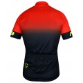 Horizon Jersey Radtrikot kurzarm schwarz/orangerot Horizon Jersey Radtrikot kurzarm schwarz/orangerot