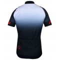 Übergröße Horizon Jersey Radtrikot kurzarm schwarz/weiß