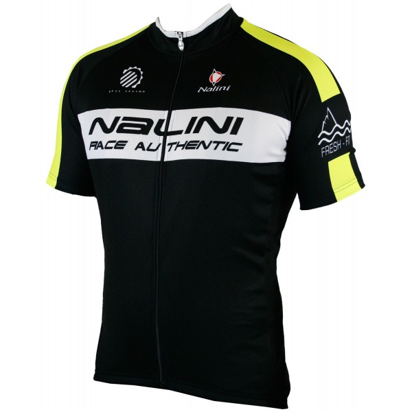 LUCSTER Radtrikot kurzarm schwarz/neongelb LUCSTER Radtrikot kurzarm schwarz/neongelb