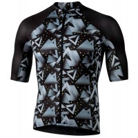 MEXICO1968 Radtrikot kurzarm schwarz