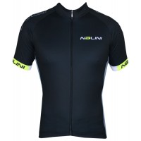 Native Jersey Radtrikot kurzarm schwarz/neongelb