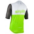 New Classica Radtrikot kurzarm grün/weiß