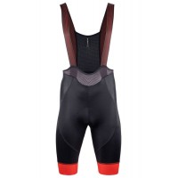 New Color Bib Short Trägerhose kurz schwarz/rot