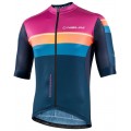 New Speed Radtrikot kurzarm blau/orange/magenta New Speed Radtrikot kurzarm blau/orange/magenta