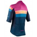 New Speed Radtrikot kurzarm blau/orange/magenta New Speed Radtrikot kurzarm blau/orange/magenta