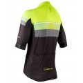 New Speed Radtrikot kurzarm schwarz/neongelb