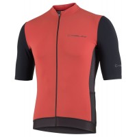New Sun Block Radtrikot kurzarm schwarz/ziegelrot