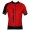 Übergröße Pace Jersey Radtrikot kurzarm rot/schwarz