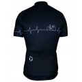 Pulse Jersey Radtrikot kurzarm schwarz