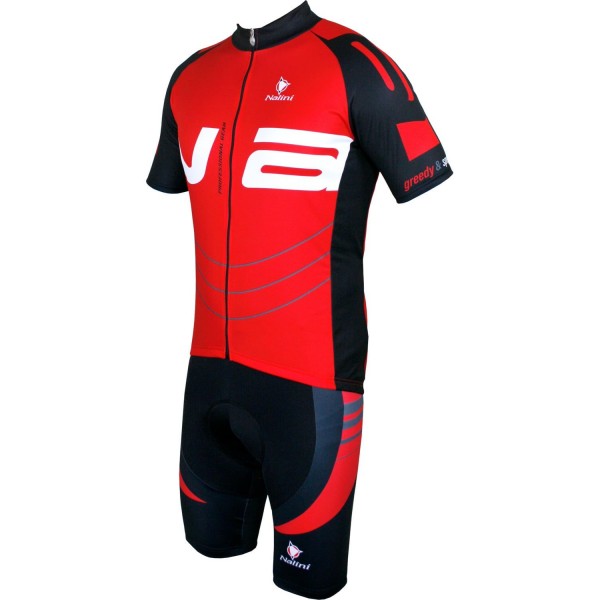 Radsport-Set (Radtrikot THUNDER+Radhose ohne Träger LIGHTNING) rot/schwarz Radsport-Set (Radtrikot THUNDER+Radhose ohne Träger LIGHTNING) rot/schwarz