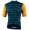 Respect Jersey Radtrikot kurzarm blau