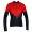 REVENGE Radtrikot langarm schwarz/rot
