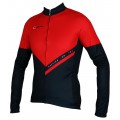REVENGE Radtrikot langarm schwarz/rot REVENGE Radtrikot langarm schwarz/rot