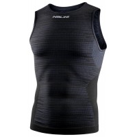 Seamless Tank Funktionsunterhemd ärmellos schwarz