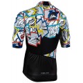 SEOUL1988 Radtrikot kurzarm schwarz/mehrfarbig