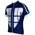 STEEL JERSEY Radtrikot kurzarm blau/weiß STEEL JERSEY Radtrikot kurzarm blau/weiß