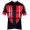 STEEL JERSEY Radtrikot kurzarm schwarz/rot