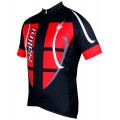 STEEL JERSEY Radtrikot kurzarm schwarz/rot STEEL JERSEY Radtrikot kurzarm schwarz/rot