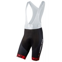 VILLAGGIO Trägerhose kurz schwarz/rot