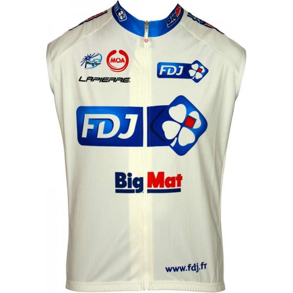 Wind-Weste FRANCAISE DES JEUX (FDJ)-BIG MAT 2012 Radsport-Profi-Team Wind-Weste FRANCAISE DES JEUX (FDJ)-BIG MAT 2012 Radsport-Profi-Team