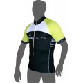 Übergröße TANDE Kurzarmtrikot schwarz/lime Übergröße TANDE Kurzarmtrikot schwarz/lime
