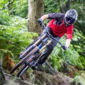 PIN IT Radtrikot kurzarm MTB/Freeride rot/schwarz