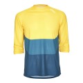ESSENTIAL ENDURO 3/4 LIGHT Radtrikot kurzarm gelb/blau (sulphite multi yellow) ESSENTIAL ENDURO 3/4 LIGHT Radtrikot kurzarm gelb/blau (sulphite multi yellow)