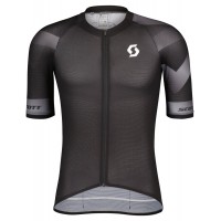 RC Premium CLIMBER Radtrikot kurzarm schwarz/weiß