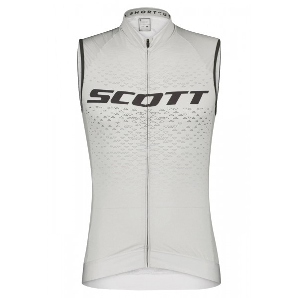 RC PRO Radtrikot ärmellos hellgrau/dunkelgrau