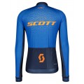 RC PRO Radtrikot langarm blau/orange
